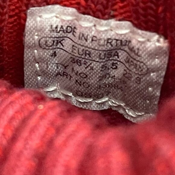 Salomon Bliss Convertible Women’s size 5.5 Red Brown Leather Pull On Boots Shoes - Picture 12 of 12